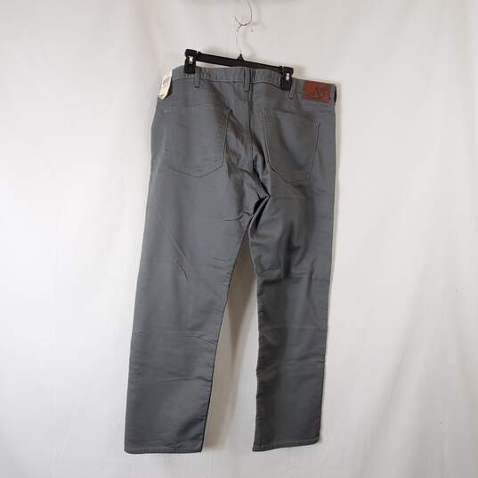 Dockers Men Gray Straight Wide Jeans Sz W40 L30 NWT image number 3