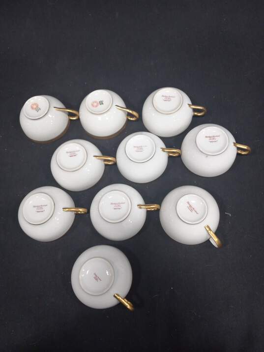 10 pcs Set of Theodore Haviland Fine China Cups image number 6