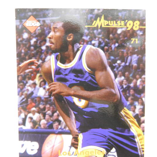 1998-99 Kobe Bryant Collector's Edge Impulse w/ Toby Bailey LA Lakers image number 2