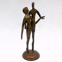 Vintage Bronze Couple Ballet Sculpture