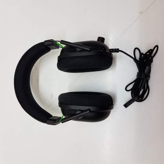 Razer BlackSharkV2 Wired Gaming Headphones 7.1 Surround Sound RZ04-0323 Untested image number 2