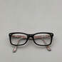 Womens RB 5228 5014 Black White Full Rim Prescription Glasses With Case image number 2