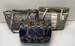 Coach Assorted Lot of 3 Bags