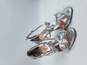 Ted Baker Silver Bow Sandals Women's 10 image number 3