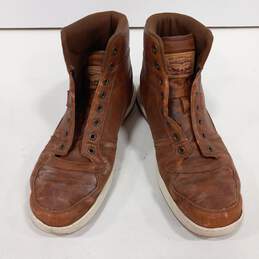 Levi Strauss & Co. Men's Brown Leather Shoes Size 10.5 alternative image
