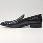 Mezlan Platinum Casanova Black Genuine Alligator Croc Leather Loafers Shoes Men's Size 10 M image number 3