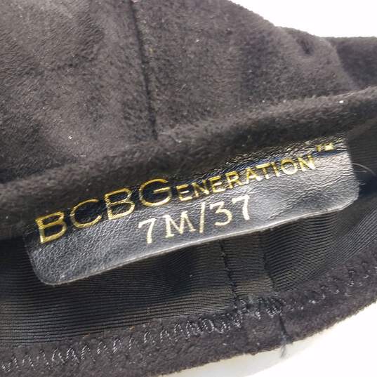 BCBGeneration Suede Buckle Boots Black 7 image number 7