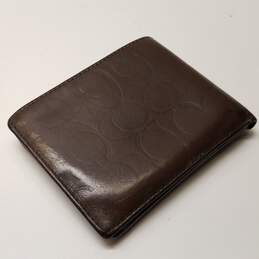 Coach Brown Leather Wallet alternative image