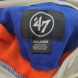 ’47 Brand NBA New York Knicks Cotton Lacer Hoodie Sweatshirt Men's Size XXL alternative image