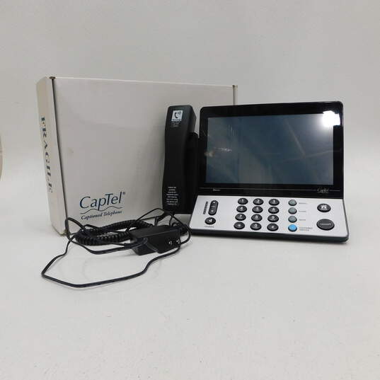 Captel 2400IBT Ultratec Captioned Hearing Impaired Touch Screen Phone image number 1