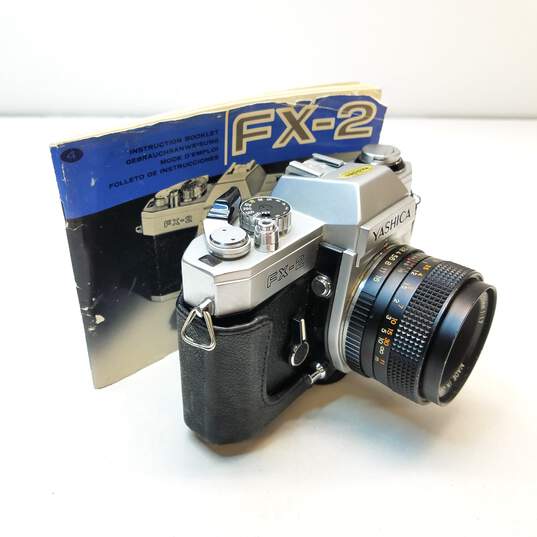 Yashica FX-2 35mm SLR Camera with Lens image number 1