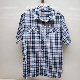 Patagonia Men's High Moss Short Sleeve Shirt Button Up Size L
