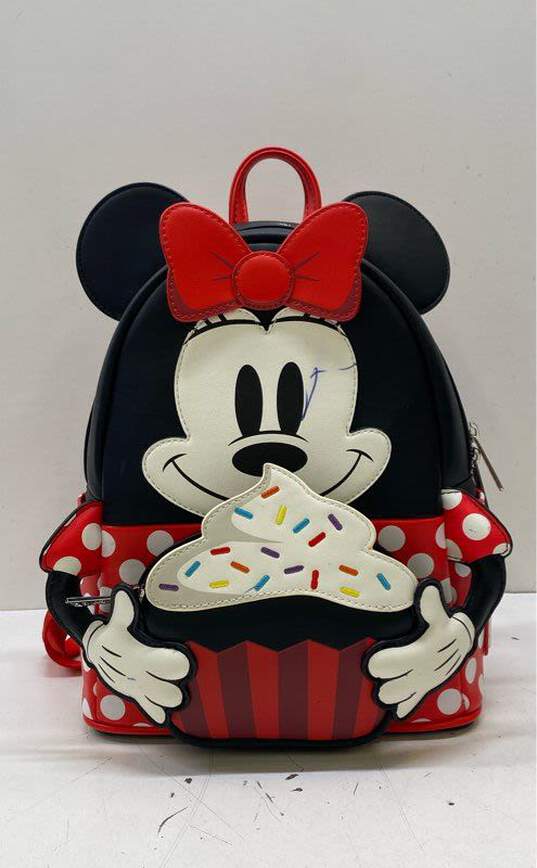 Loungefly x Disney Minnie Mouse Sprinkle Cupcake Mini Backpack Multicolor image number 1