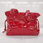 Dooney & Bourke Chiara Red Patent Leather Drawstring Handbag image number 6