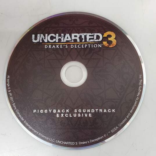 Sony Uncharted 3 Drake's Deception Collector Box, Disc & Figure - Incomplete image number 3