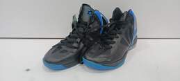 AND1 Men's Black and Blue Basketball Sneakers Size 10.5