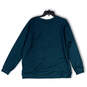 NWT Womens Blue Long Sleeve Relaxed Fit Pullover Sweatshirt Size Large image number 2