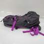 The North Face Borealis Purple Gray Backpack image number 5