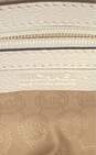 Michael Kors Pebble Leather Whipstitch Hamilton Satchel White image number 5