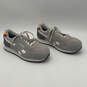 Womens Harman Gray Round Toe Low Top Lace-Up Sneaker Shoes Size 10.5M image number 3