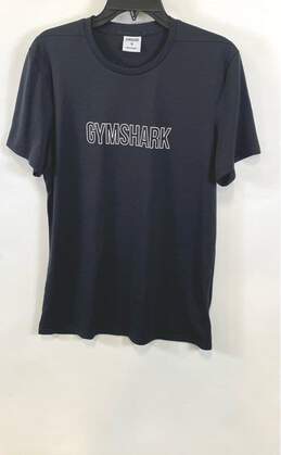 Gym Shark Black T-Shirt - Size Medium