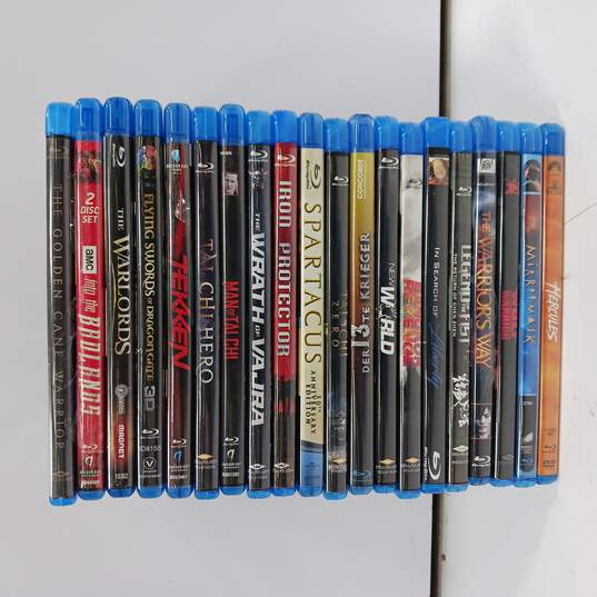 Bundle of 20 Warrior/Assassin/Ninja Blu-Ray DVDs in Original Cases image number 3