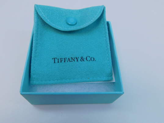 Tiffany & Co Elsa Peretti 925 Sterling Silver Infinity Cross Pendant Necklace 3.3g image number 4