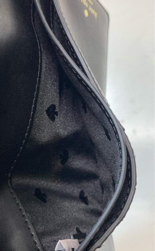 Kate Spade Saffiano Leather Spencer Slim Bifold Wallet Black image number 4