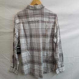 Hurley Men's Gray Plaid Cotton Portland Flannel Button Up Size M alternative image