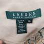 LAUREN Ralph Lauren Brown Paisley Patterned Silk Skirt WN Size XL NWT image number 3