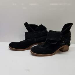 UGG Elora Black Suede Boots Black Size 7