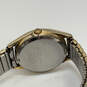 Designer Citizen Gold-Tone Chain Strap Water Resistant Analog Wristwatch image number 4