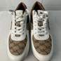 Certified Authentic Michael Kors Brown/Tan  Womens Casual Sneaker Size 7.5M image number 1