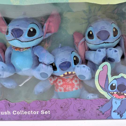Disney Plush Lilo & Stitch 5pc Plush Doll Toy Set IOB image number 2