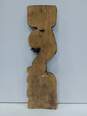 Vintage Handcrafted Wall Hanging Wood Carving image number 2
