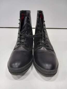 Women's Ariat Leather Lace-Up Combat Paddock Boots Sz 8.5