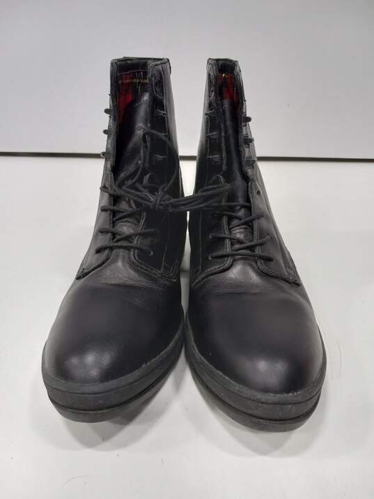 Women's Ariat Leather Lace-Up Combat Paddock Boots Sz 8.5 image number 1