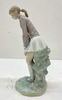 Lladro Porcelain Female Golfer 11 inch Tall Ceramic Figurine image number 3