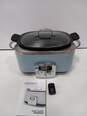 Green Pan 6QT Slow Cooker w/ Lid & User Guide image number 1