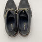 Mens C24348 Blue Leather Round Toe Lace Up Oxford Dress Shoes Size 10.5 M image number 5