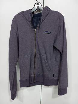 Patagonia Women's Purple Hoodie Sweatshirt Full Zipper Size XS