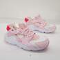 Nike Girls' Huarache Run Pink Foam Sneakers Size 7Y image number 3