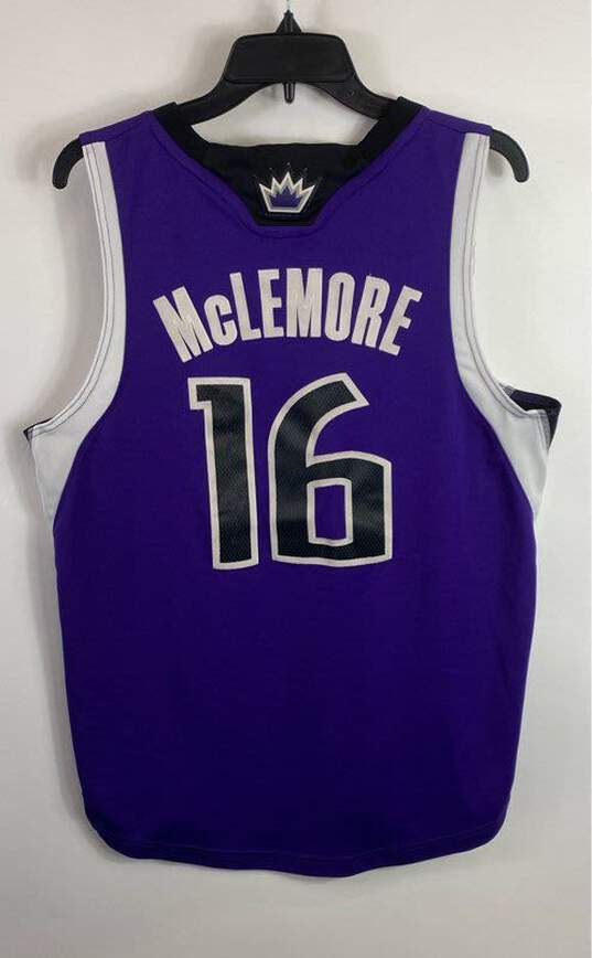 Adidas NBA Kings Purple Jersey McLemore 16 - Size S image number 2