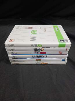 Lot of 6 Nintendo Wii Games