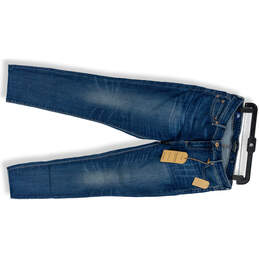 NWT Womens Blue Medium Wash Denim Orta Premium Tapered Leg Jeans Size 10/30