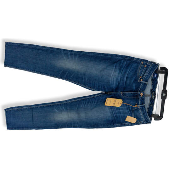 NWT Womens Blue Medium Wash Denim Orta Premium Tapered Leg Jeans Size 10/30 image number 1