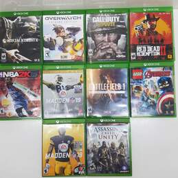 Lot of 10 Xbox One Games