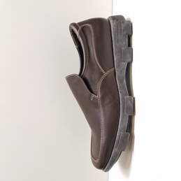 Donald J Pliner Men's Amstel Brown Leather Slip On Shoes Size 12 alternative image