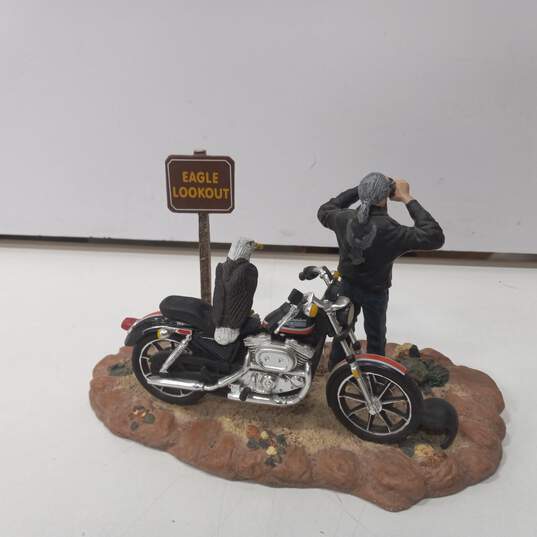 Ertl Collectibles Harley Davidson Eagle Lookout Sculpture IOB image number 3