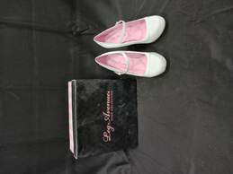 Leg Avenue Women's White and Pink Heels Size 7 w/Pink